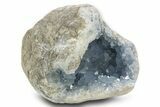 Crystal Filled Celestine (Celestite) Geode Section - Madagascar #333857-1